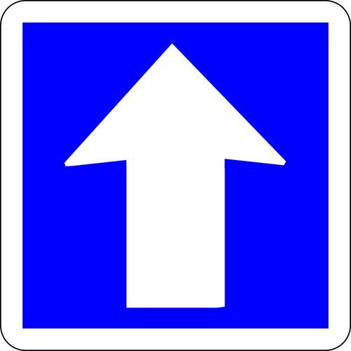 Hinweisschild C12 - Einbahnstraße - Kelias Hinweisschild C12 - Einbahnstraße - Kelias