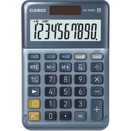 Calculatrice de bureau Casio MS-100EM
