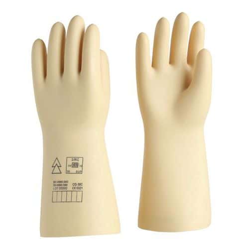 Elektr. isolierende Handschuhe, Kl. 00, 500 V AC - Catu
