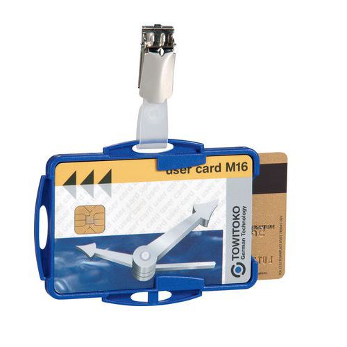 Offener Ausweishalter mit Clip - Packung à 25 Stk - Durable Offener Ausweishalter mit Clip - Packung à 25 Stk - Durable