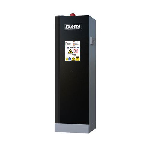 Armoire sécu haute noire bat lithium centrale alarme extincteur prise