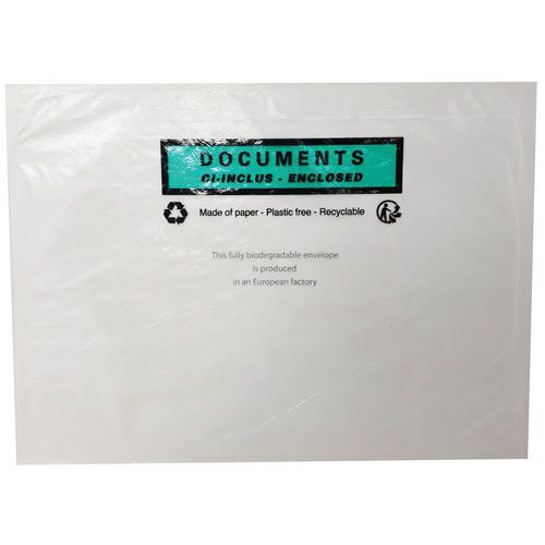 Pochette porte-documents - Cristal - Documents ci-inclus Pochette porte-documents - Cristal - Documents ci-inclus