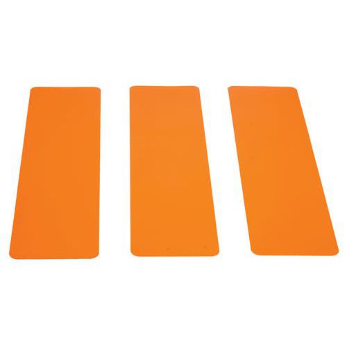 PVC-Klebeband zur Bodenmarkierung - Zebrastreifen, 950 x 240 mm - Gergosign