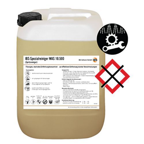 Spezielles Reinigungsmittel WAS10.500, 200 L - IBS Spezielles Reinigungsmittel WAS10.500, 200 L - IBS