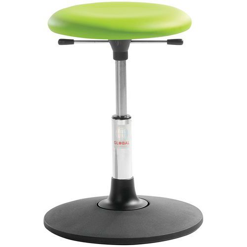 Hocker Sway Beta - Lederimitat - Hoch - Global Professional Seating Hocker Sway Beta - Lederimitat - Hoch - Global Professional Seating