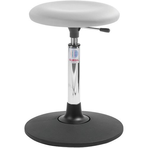 Hocker Sway Beta - Lederimitat - Medium - Global Professional Seating