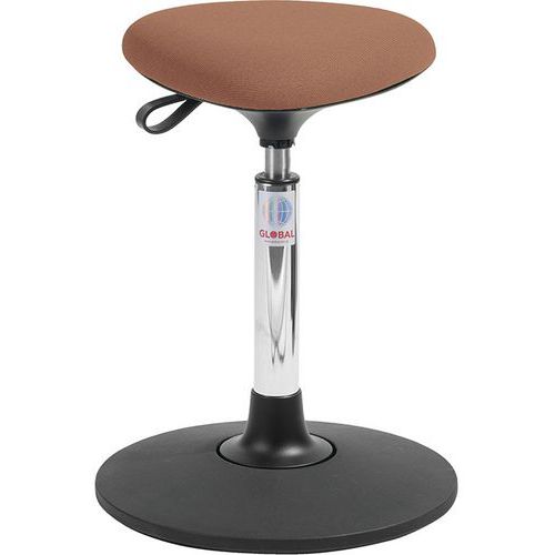 Tabouret Sway Tria - Tissu Cura - Medium - Global Professional Seating