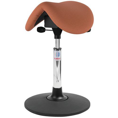 Sitz mit Sattelzug Mini Sway, verstellbares Gewebe - Global Professional Seating