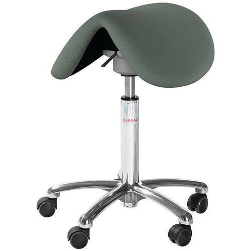 Hocker Dalton Flexmatic - Cura Stoff - Medium - Global Professional Seating Hocker Dalton Flexmatic - Cura Stoff - Medium - Global Professional Seating
