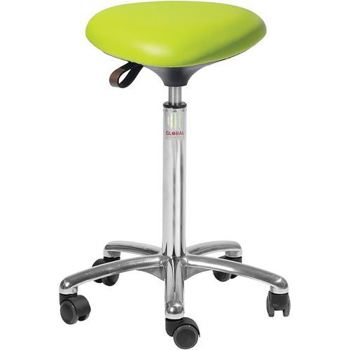 Hocker Tria - Lederimitat - Hoch - Global Professional Seating Hocker Tria - Lederimitat - Hoch - Global Professional Seating