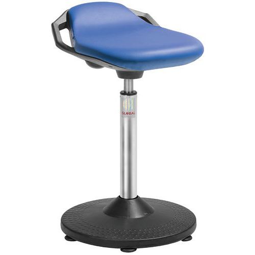 Stehhocker aus Lederimitat - Global Professional Seating