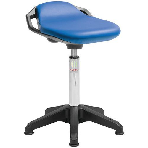Hocker Octopus Space aus Lederimitat - Global Professional Seating