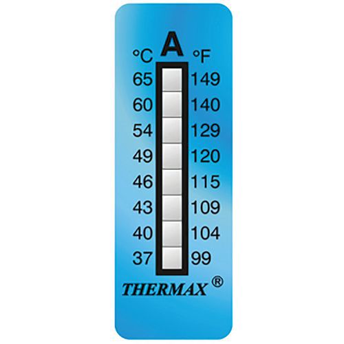Irreversible Anzeige - Thermax 8 Temperaturen