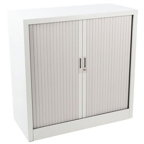 Niedriger Rollladenschrank im Set - Breite 100 cm - Manutan Expert Niedriger Rollladenschrank im Set - Breite 100 cm - Manutan Expert
