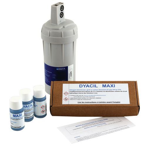 Desinfektionsset für Wasserspender - 6 wiederverwendbare Produkte