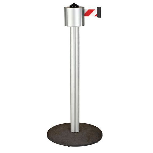 Poteau en aluminium Storetrac mono à sangle 12m - Viaguide