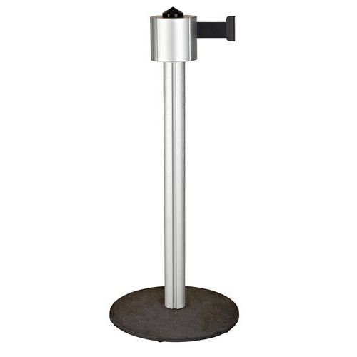Aluminiumpfosten Storetrac Mono mit Gurt 12m - Via Guide Aluminiumpfosten Storetrac Mono mit Gurt 12m - Via Guide