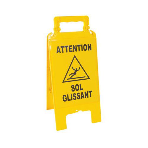 Chevalet modulable noir avec plaques interchangeables - Novap