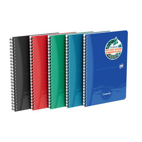 Heft Oceanis mit Integralbindung, 148 x 210, 180 Seiten, verschiedene Farben - Oxford Heft Oceanis mit Integralbindung, 148 x 210, 180 Seiten, verschiedene Farben - Oxford