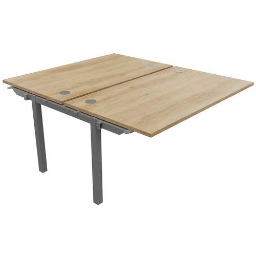 Bench 2 Arbeitspl. Anbauelement Partage