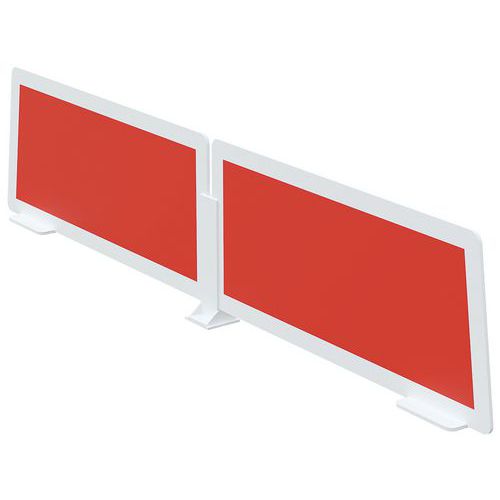 Trennwand - 2 Platten - 35 x 80 cm - Meet By Paperflow