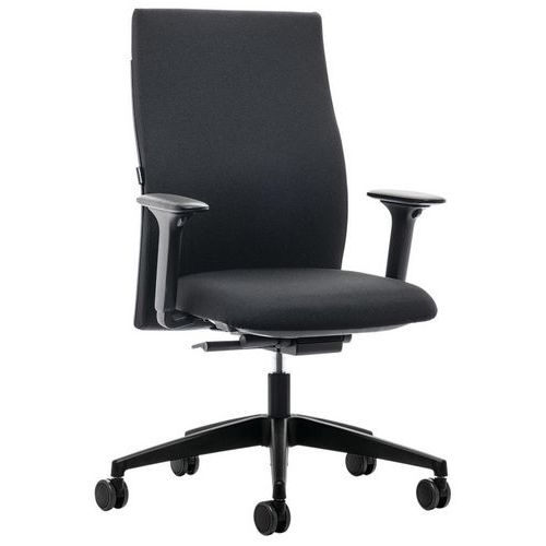 Bürostuhl mit automatischer Synchronmechanik LX145 und 4D-Armlehnen - Interstuhl