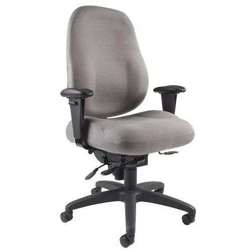 24h-Bürostuhl Dexter mit Armlehnen - GGI