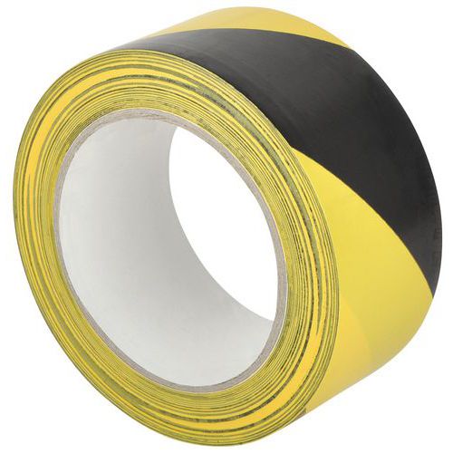 Zweifarbige Markierung und Kennzeichnung für Böden - 33m x 50mm - Wattelez Zweifarbige Markierung und Kennzeichnung für Böden - 33m x 50mm - Wattelez