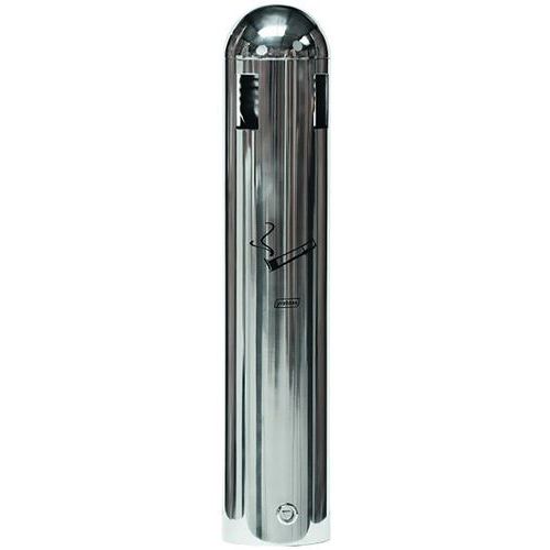 Cendrier mural en tube - Gris et Argent - 1,8 L - Probbax Cendrier mural en tube - Gris et Argent - 1,8 L - Probbax