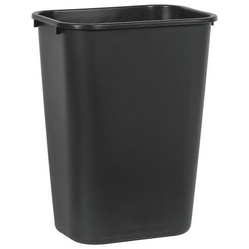 Conteneur rectangulaire noir - 39L - Rubbermaid