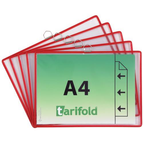 Sichttafel mit Griff, Hochformat - Tarifold