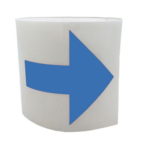 Schild für Glastür 2,5 m - Wattelez