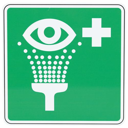 Schild „Augenspüleinrichtung“, PVC - Manutan Expert