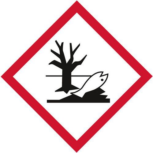 Rohrleitungskennzeichnung GHS09 - Umweltgefährdend - Systemtext Rohrleitungskennzeichnung GHS09 - Umweltgefährdend - Systemtext