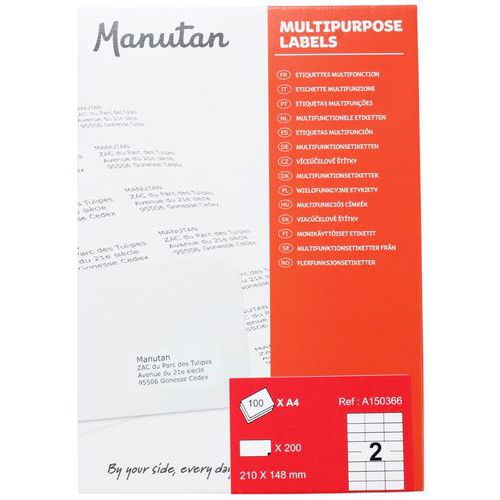 Étiquettes multifonction - Manutan Expert