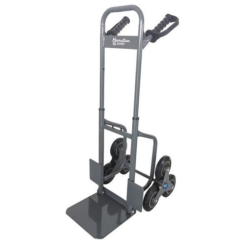 Sackkarre mit 3 Rädern und Klappschaufel, Tragkraft 150 kg - Manutan Expert Sackkarre mit 3 Rädern und Klappschaufel, Tragkraft 150 kg - Manutan Expert