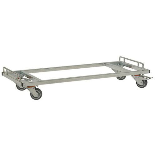 Transportroller für Palettenhalter, 977 × 420 × 170 mm - Manutan Expert