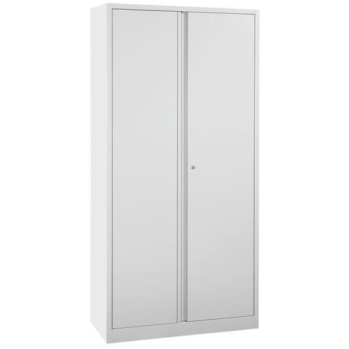Armoire monobloc à porte battante compacte - H 195 cm - Manutan Expert