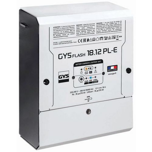 Chargeur de batterie GysFlash 18.12 PL-E - Gys