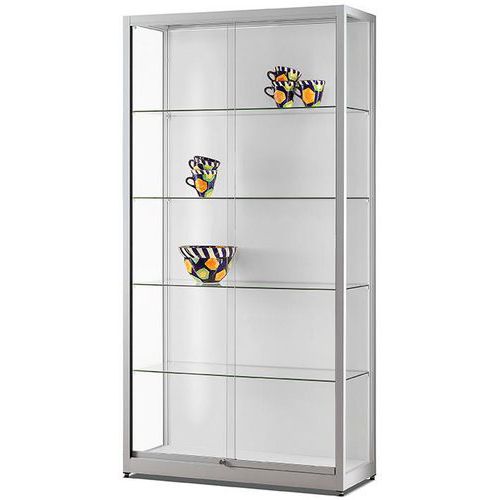 Ausstellungsvitrine 1000 x 400 x 1972 mm - Manutan