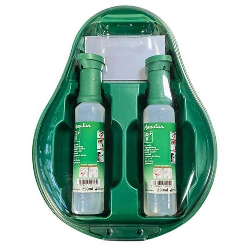 Station de lavage oculaire 250ml - Manutan Expert Station de lavage oculaire 250ml - Manutan Expert