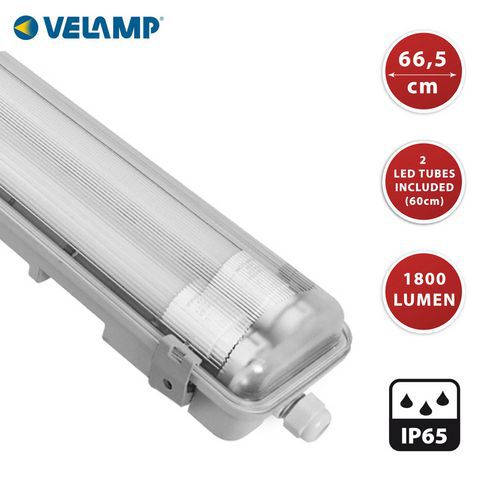 TNE-Lichtleiste inklusive LED-Leuchtröhre - Velamp