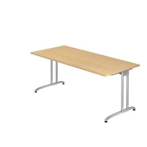 Schreibtisch mit fester Höhe, 180 cm, Serie B