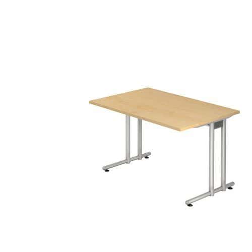 Schreibtisch mit fester Höhe, 120 cm, Serie N