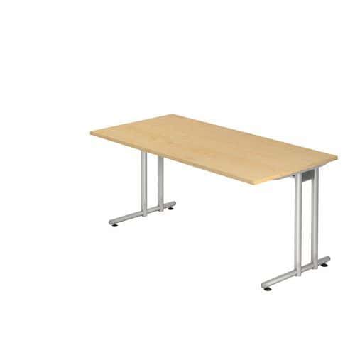 Schreibtisch mit fester Höhe, 160 cm, Serie N
