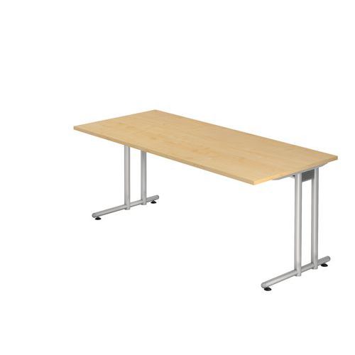 Schreibtisch mit fester Höhe, 180 cm, Serie N
