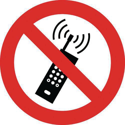 Schild „Aktivieren von Mobiltelefon verboten“, PVC - Manutan Expert Schild „Aktivieren von Mobiltelefon verboten“, PVC - Manutan Expert
