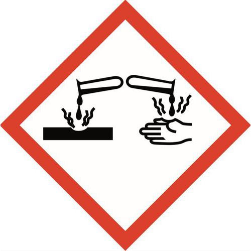 Schild CLP - Korrosiv - PVC - Manutan Expert Schild CLP - Korrosiv - PVC - Manutan Expert