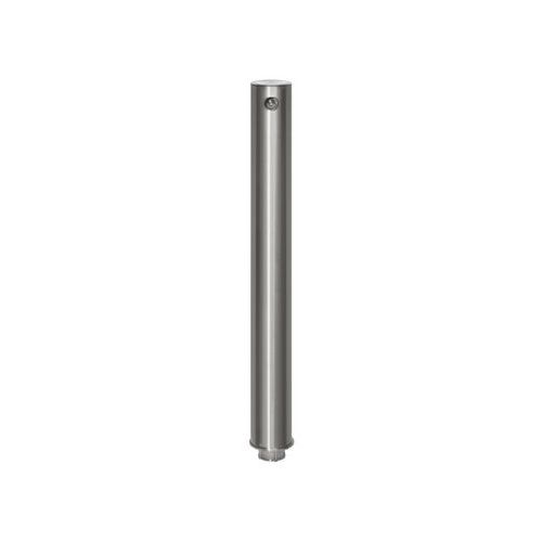 Edelstahlpfosten, Ø76 mm, abnehmbarer Kopf „Easy Twist“ - Croso