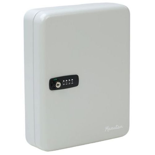 Schlüsselschrank mit Schlüssel- und Codeschloss – Manutan Expert